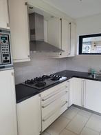 Complete keuken met Bosch apparatuur, Ophalen, Gebruikt, Graniet of Steen, Hoekkeuken