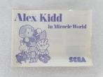 Sega Master System: Handleiding Alex Kidd in a Miracle World, Spelcomputers en Games, Games | Sega, Ophalen of Verzenden, Gebruikt