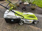 Grasmaaier 2 jaar oud, Tuin en Terras, Grasmaaiers, Ophalen of Verzenden, Zo goed als nieuw, Elektrische grasmaaier, Opvangbak