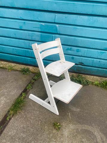 TRIPP TRAPP STOKKE wit stevige staat beschikbaar voor biedingen