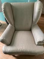 Stoel v italiaans merk Saba-Goudkleurig & Comfortabele zit, Huis en Inrichting, Ophalen of Verzenden, Zo goed als nieuw, Stof