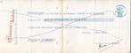 Kwitantie H.W. Tolenaar's Meubelen 1957 gestempeld Rotterdam, Ophalen of Verzenden, Overige typen