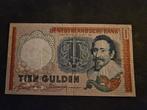 10 Gulden 1953 Hugo de Groot Replacement, Postzegels en Munten, Bankbiljetten | Nederland, Los biljet, Ophalen of Verzenden, 10 gulden