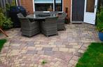 Sierbestrating, mix van 3 verschillende maten, mediteraans, Ophalen, Gebruikt, Klinkers, 10 m² of meer