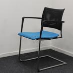 Casala, Fenix, Vergaderstoel, Blauw, Zwart, Kantinestoel, Huis en Inrichting, Stoelen, Gebruikt, Blauw, Stof, Ophalen of Verzenden