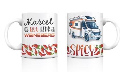 Weinsberg koffie/thee mok, Caravans en Kamperen, Camper-accessoires, Nieuw, Ophalen of Verzenden