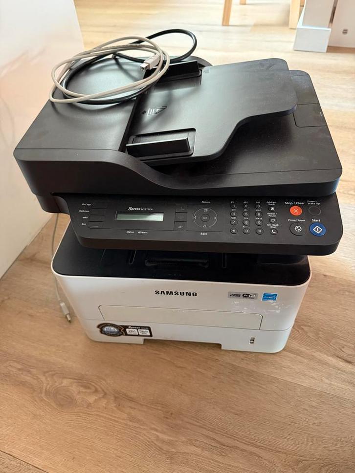 Samsung Xpress M2875FW All-in-One Printer, Computers en Software, Printers, Gebruikt, All-in-one, Laserprinter, Faxen, Draadloos