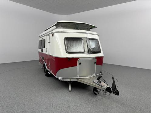 Eriba Touring Troll 530 Tango Red NIEUW Luifel Luxe pakkette, Caravans en Kamperen, Caravans, Bedrijf, Overige, Eriba, Vast bed