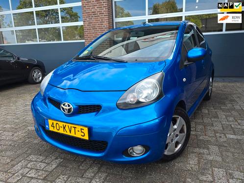 Toyota Aygo 1.0-12V Dynamic Blue Apk |Airco |5DR | C1 / 107, Auto's, Toyota, Bedrijf, Te koop, Aygo, ABS, Airbags, Airconditioning