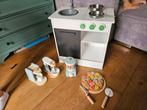 Houten keuken met leuke  spulletjes, Ophalen, Zo goed als nieuw, Meubelstuk of Keukentje