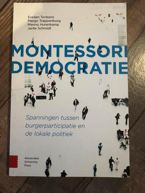 Evelien Tonkens - Montessori democratie, Boeken, Politiek en Maatschappij, Nieuw, Nederland, Ophalen of Verzenden