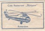 Heliport Rotterdam - helikopter, Verzamelen, Suikerzakjes, Ophalen of Verzenden