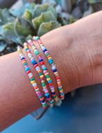 Set van 4 armbandjes multicolor, Overige materialen, Overige kleuren, Nieuw, Ophalen of Verzenden