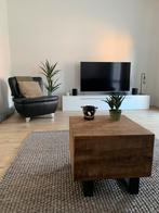 Salontafel Mangohout - Perfecte Staat, Huis en Inrichting, Tafels | Salontafels, Ophalen, Vierkant, 50 tot 100 cm, Zo goed als nieuw