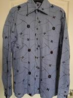 Overhemd Blouse Haupt  Kleur : Blauw Maat : M NIEUWSTAAT, Blauw, Nieuw, Haupt, Halswijdte 39/40 (M)