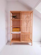 Ikea NORDKISA Bamboe Kast, Ophalen, Zo goed als nieuw, 25 tot 50 cm, Minder dan 150 cm