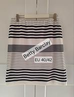 Betty Barclay rok – crème met marineblauwe strepen 40/42, Maat 42/44 (L), Betty Barclay, Nieuw, Ophalen of Verzenden