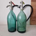 Brocante spuitflessen, Ophalen