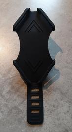 Telefoonhouder fiets, fatbike, scooter. Zwart rubber.Als nw., Telecommunicatie, Telefoonhouders, Ophalen of Verzenden, Zo goed als nieuw