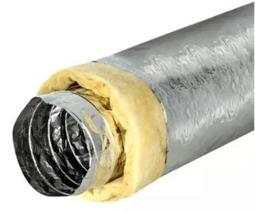 Isodec thermisch geisoleerde Ø160 mm ventilatieslang ca 7,5m beschikbaar voor biedingen