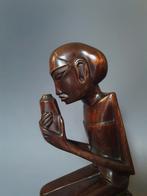 Balinees art deco bali Indonesie 1930 beeld, Antiek en Kunst, Ophalen of Verzenden