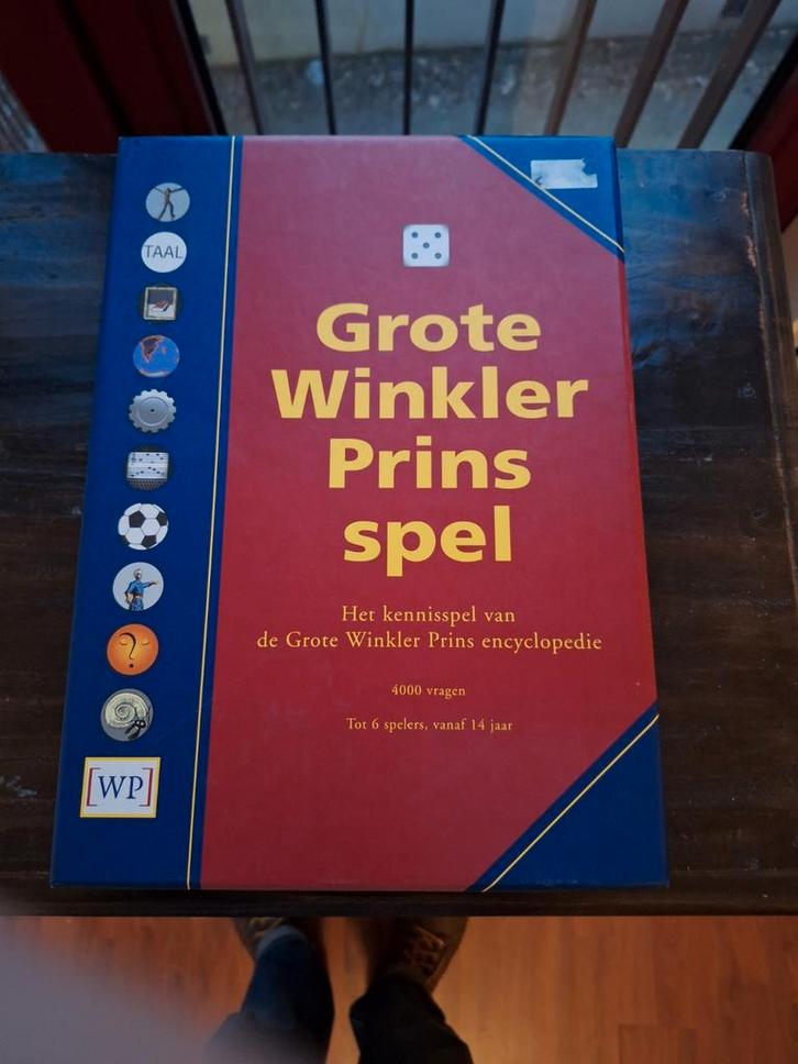 Grote Winkler Prins spel - Compleet en in top conditie!, Hobby en Vrije tijd, Gezelschapsspellen | Bordspellen, Zo goed als nieuw