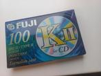 FUJI K2 Audio Tape Cassette IEC II / Type II -100 min -nieuw, Cd's en Dvd's, Cassettebandjes, Overige genres, Onbespeeld, 1 bandje
