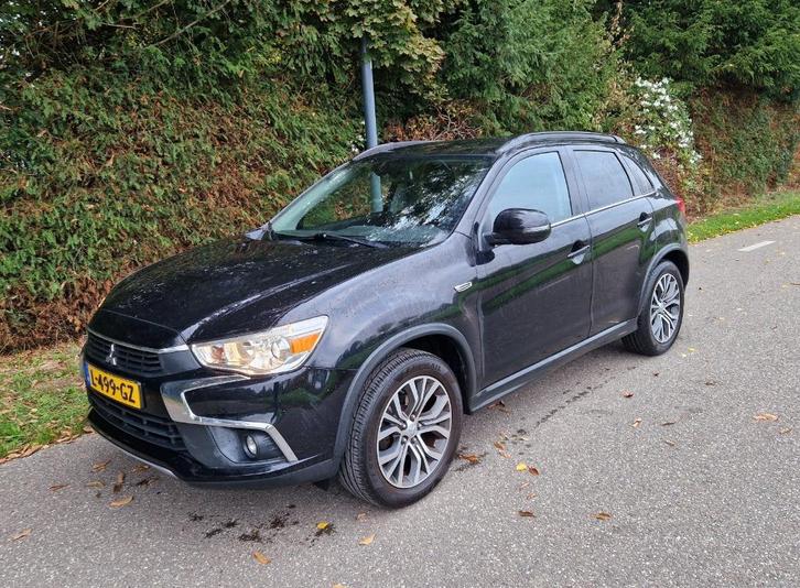 Mitsubishi ASX 1.6 2017 Zwart, Auto's, Mitsubishi, Particulier, ASX, Adaptieve lichten, Airbags, Airconditioning, Android Auto