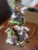 Uit erfenis verkregen antieke porseleine lamp, Antiek en Kunst, Antiek | Porselein, Ophalen of Verzenden