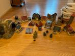 Diverse huisjes, bergtunnel voor modeltrein, landschap, Ophalen of Verzenden, Zo goed als nieuw, 1:50 tot 1:144