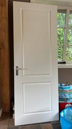 Deur 2x, Doe-het-zelf en Verbouw, Deuren en Horren, Ophalen, 80 tot 100 cm, Binnendeur, Zo goed als nieuw