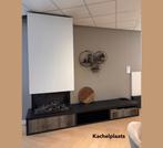 haardmeubel + Faber Matrix Hybrid 800/500 III gashaard, Ophalen, 300 cm of meer, Zo goed als nieuw, Minder dan 100 cm