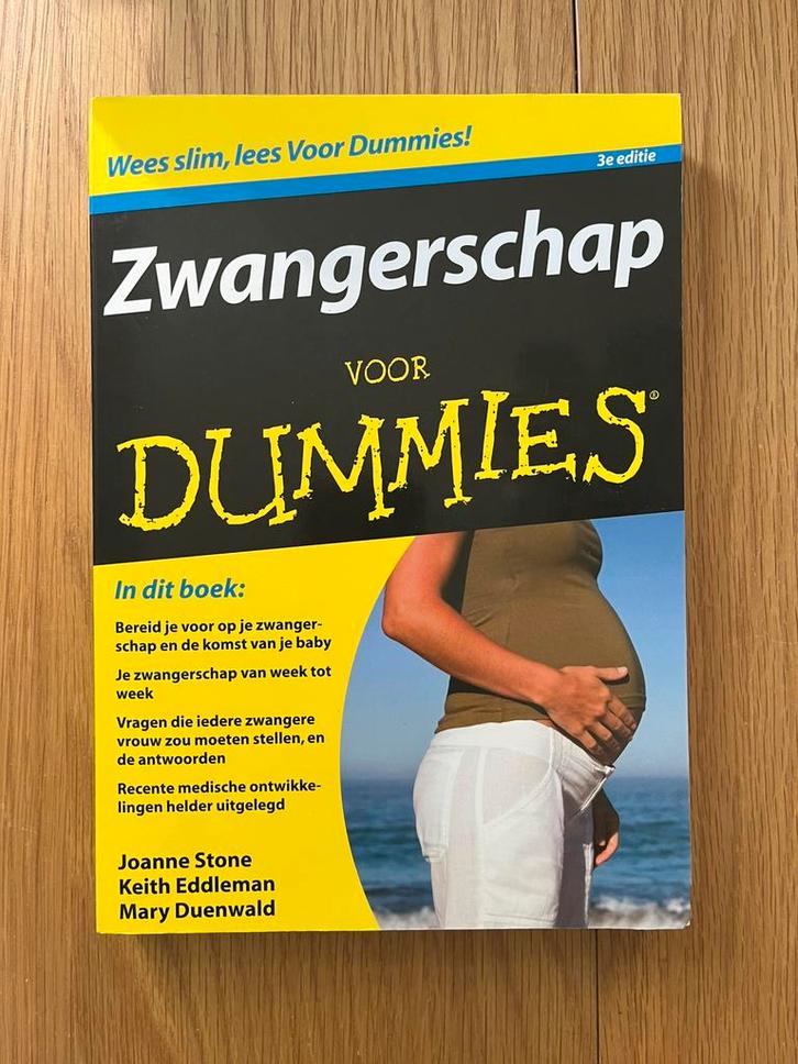 Joanne Stone - Zwangerschap voor Dummies, Boeken, Zwangerschap en Opvoeding, Zo goed als nieuw, Zwangerschap en Bevalling, Ophalen of Verzenden