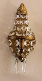 Wand zaklampje met glazen diamantjes, Ophalen