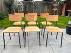 6x klassieke schoolstoel, stapelbaar en eeg praktisch, Ophalen