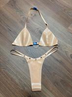 Leuk latex setje, Kleding | Dames, Verzenden, Zo goed als nieuw, Oranje, Bikini