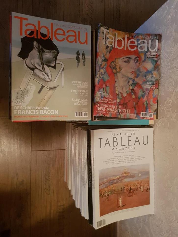 Tableau tijdschriften complete jaargangen 1979 t/m 2015, Boeken, Tijdschriften en Kranten, Zo goed als nieuw, Ophalen of Verzenden
