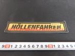 sticker PIRELLI banden höllenfahrer, Ophalen, Zo goed als nieuw, Bedrijf of Vereniging