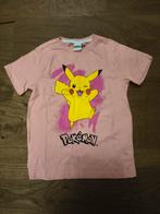 Nieuw zalmroze Pokemon Pikachu tshirt maat 128, Kinderen en Baby's, Kinderkleding | Maat 128, Ophalen, Pokemon, Jongen of Meisje