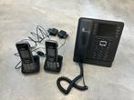 Gigaset telefoons. Basisstation Voip + 2 looptoestellen, Telecommunicatie, Ophalen of Verzenden, Zo goed als nieuw, 2 handsets