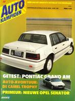Autokampioen test Pontiac Grand Am Mei 1987, Ophalen of Verzenden, Gelezen, Overige merken
