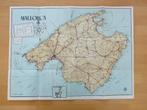 Carte de l'ile de Majorque, Mallorca, Boeken, Atlassen en Landkaarten, Gelezen, Ophalen of Verzenden, Spanje, Landkaart