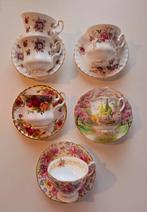 Royal Albert kop en schotel set (totaal 6 stuks), Antiek en Kunst, Ophalen