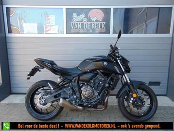 YAMAHA MT 07 ABS (bj 2020) BLACK - Lage KM! beschikbaar voor biedingen