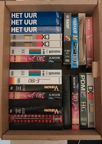 Ruim 20 videobanden, nette staat beschikbaar voor biedingen
