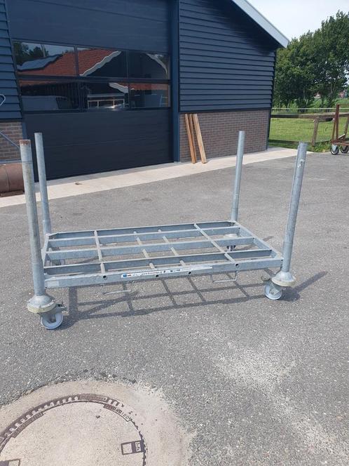 Verrijdbaar materiaalbok, Doe-het-zelf en Verbouw, Steigers, Gebruikt, Overige typen, Minder dan 2 meter, Ophalen