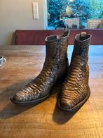 Python boots , maat 44, Italiaans qualiteitsmerk, Bruin, Boots, Ophalen of Verzenden, Gedragen