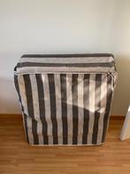 zgan opklapbed 1 persoons, Huis en Inrichting, Ophalen, 90 cm, Eenpersoons, Zo goed als nieuw