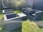 Loungeset tuin Arbrini, Tuin en Terras, Tuinsets en Loungesets, Ophalen, 4 zitplaatsen, Bijzettafel, Zo goed als nieuw
