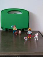 Playmobil Hondenuitlaatservice in Koffertje - Complete Set, Ophalen of Verzenden, Zo goed als nieuw, Complete set